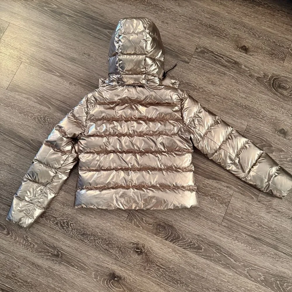 Polo Ralph Lauren Gold Metallic Down Jacket